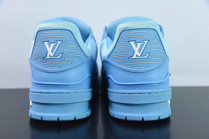 LV Trainer Blue Embossed Monogram - Imagem 9