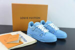 LV Trainer Blue Embossed Monogram - Imagem 2