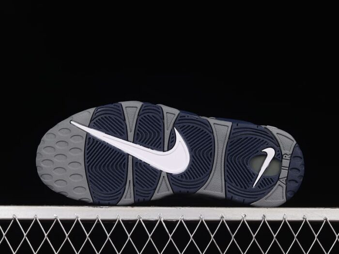 Nike Air More Uptempo Grey Midnight Navy - Imagem 6