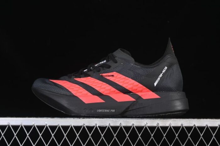 Adidas Adizero Adios Pro 4 x Mercedes AMG Lucid Red Black - Imagem 2