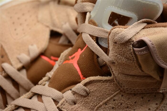 Air Jordan 6 Retro - Travis Scott "British Khaki" - Imagem 6