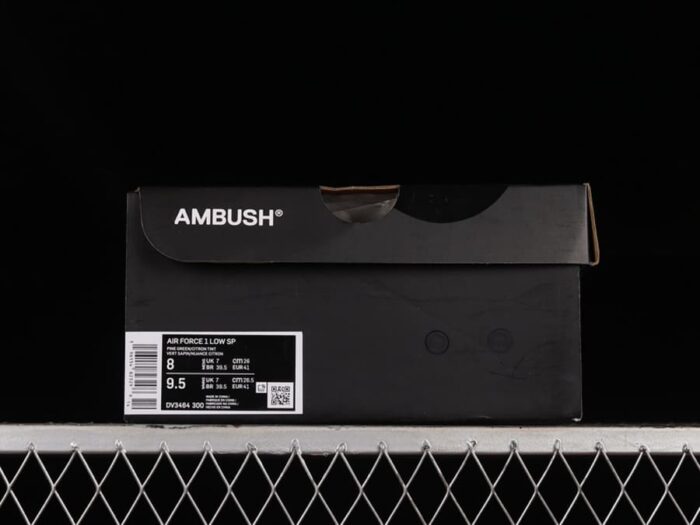 Ambush x Nike Air Force 1 Low Pine Green and Citron - Imagem 10
