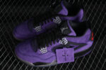Air Jordan 4 x Travis Scott Purple Suede - Imagem 8