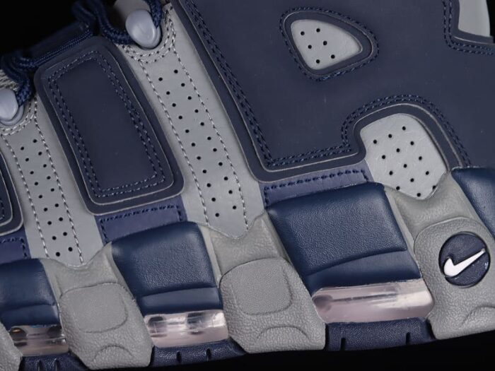 Nike Air More Uptempo Grey Midnight Navy - Imagem 4