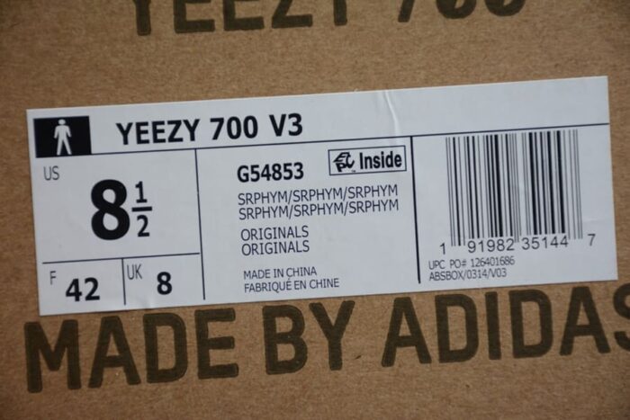 Adidas Yeezy 700 V3 Safflower - Imagem 13