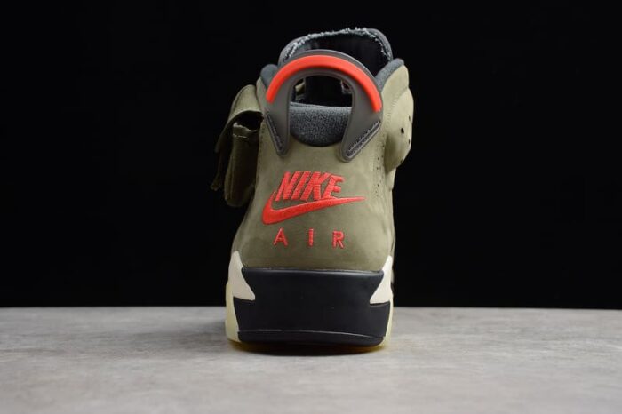 Air Jordan 6 Retro Travis Scott "Olive" - Imagem 6