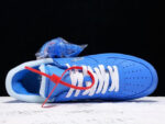 Nike X Off White Air Force 1 Low University Blue - Imagem 6