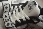 Louis Vuitton Trainer Black White - Imagem 6