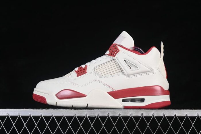 Air Jordan 4 Valentine's Day Pale Ivory Sierra Red (2026) - Imagem 2