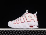 Nike Air More Uptempo White Varsity Red Outline - Imagem 3