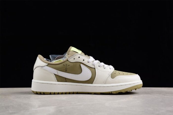Travis Scott x Air Jordan 1 Low Golf Neutral Olive - Imagem 3