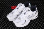 New Balance 530 White Silver Navy - Imagem 6