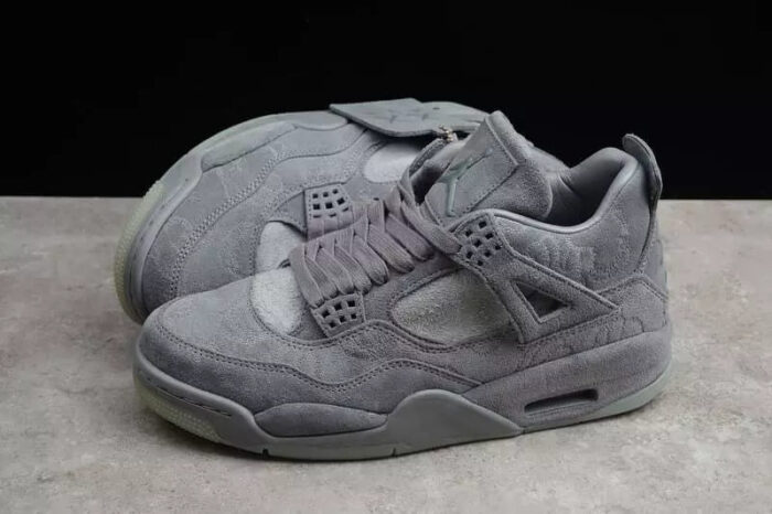 Air Jordan 4 Retro Kaws Cool Grey - Imagem 5