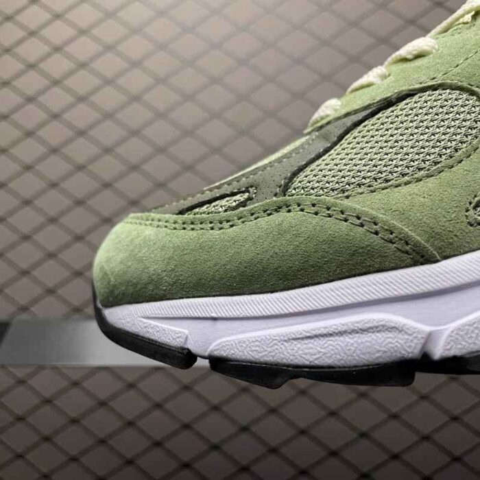 New Balance x JJJJound 990v3 MiUSA Vert Olive - Imagem 6