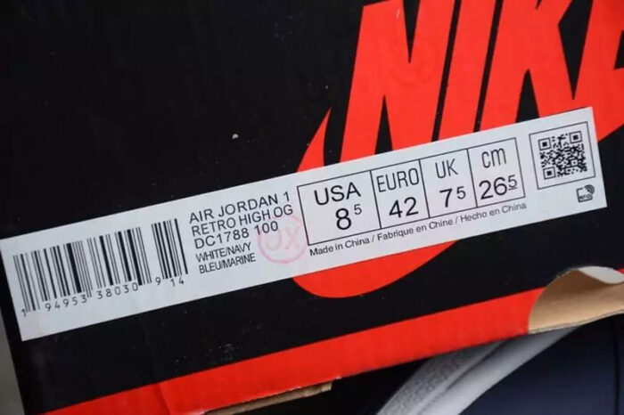 Air Jordan 1 High Midnight Navy (2020) - Imagem 8