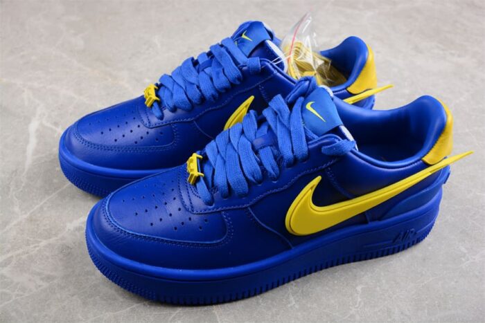 Ambush x Nike Air Force 1 Low Game Royal and Vivid Sulphur - Imagem 3
