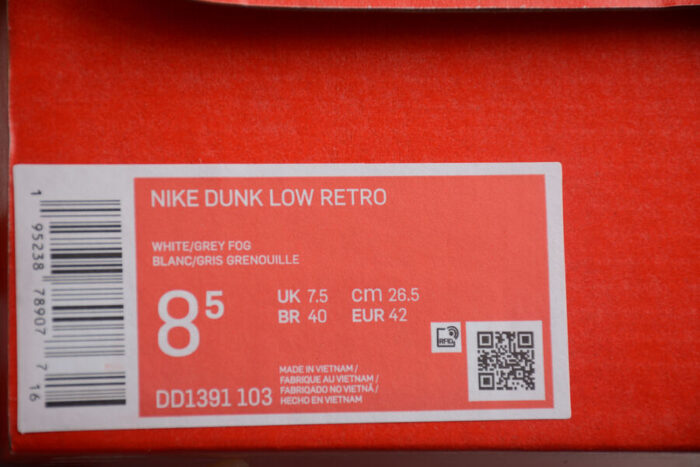 Nike Dunk Low Grey Fog - Imagem 14