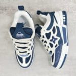 Louis Vuitton LV Skate Sneaker Marine White - Imagem 4