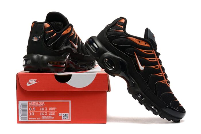 Air Max TN Plus Dark Obsidian Orange - Imagem 6