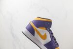 Air Jordan 1 Mid GS Lakers 2022 - Imagem 5