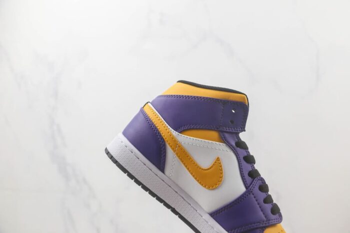 Air Jordan 1 Mid GS Lakers 2022 - Imagem 5