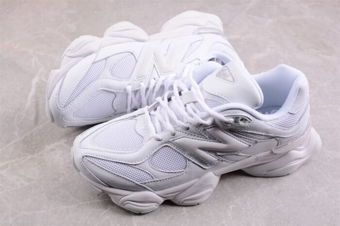New Balance 9060 Triple White - Imagem 7