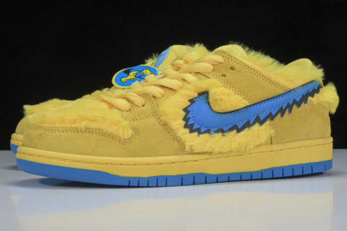Nike SB Dunk Low Grateful Dead Bears Opti Yellow - Imagem 10