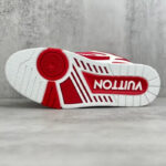 Louis Vuitton LV Skate Sneaker Red White - Imagem 9