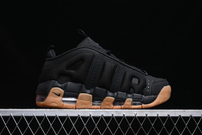 Nike Air More Uptempo Low Black Gum - Imagem 3