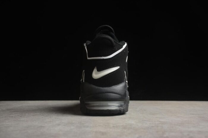 Nike Air More Uptempo Black White - Imagem 7