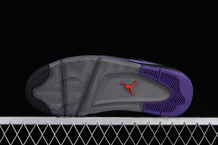 Air Jordan 4 x Travis Scott Purple Suede - Imagem 5