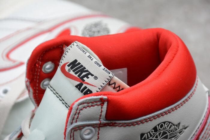 Air Jordan 1 High Phantom Gym Red - Imagem 5