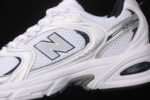 New Balance 530 White Silver Navy - Imagem 4
