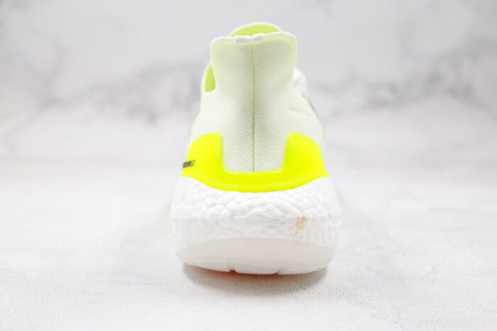 Adidas Ultraboost 21 Solar Yellow White - Imagem 4
