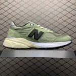 New Balance x JJJJound 990v3 MiUSA Vert Olive - Imagem 2