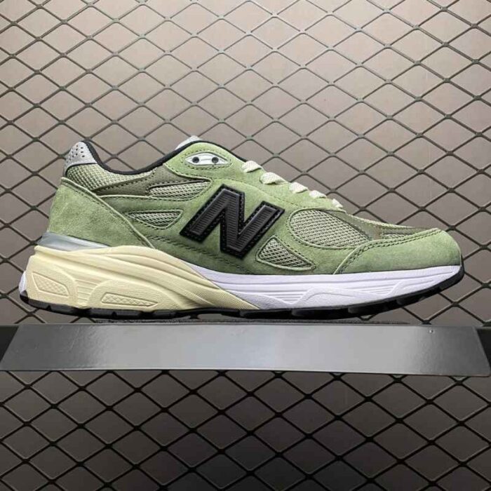 New Balance x JJJJound 990v3 MiUSA Vert Olive - Imagem 2