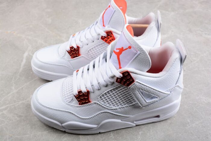 Air Jordan 4 Metallic Orange - Imagem 7