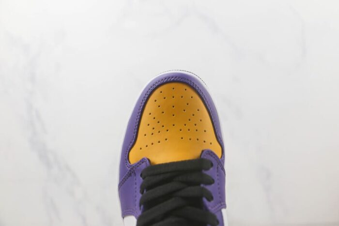 Air Jordan 1 Mid GS Lakers 2022 - Imagem 6