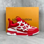 Louis Vuitton LV Skate Sneaker Red White - Imagem 2