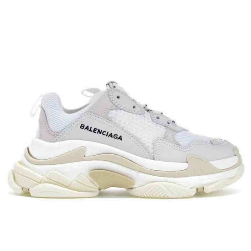 7_7_11zon_c739a981-04d4-4d22-9fec-2010bfb45228 Balenciaga Triple S White Cream - Imagem 1