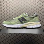 New Balance x JJJJound 990v3 MiUSA Vert Olive - Imagem 3