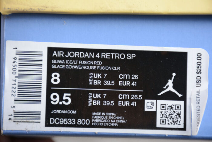 Air Jordan 4 Union Guava Ice - Imagem 15