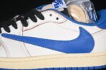 Air Jordan 1 Low Travis Scott x Fragment OG SP Sail Military Blue - Imagem 4