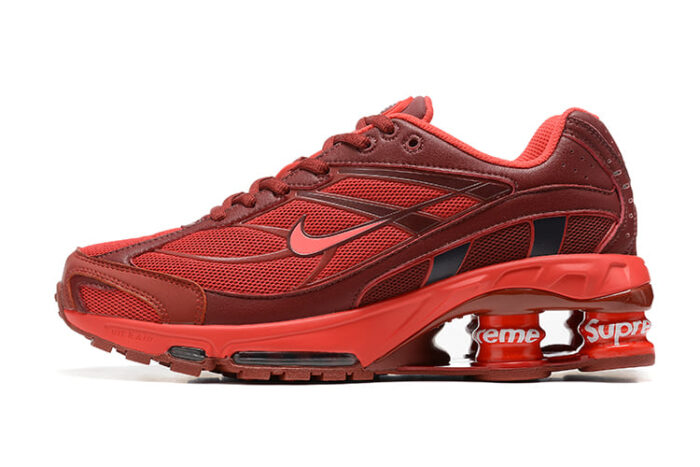 Supreme x Nike Shox Ride 2 Red - Imagem 7
