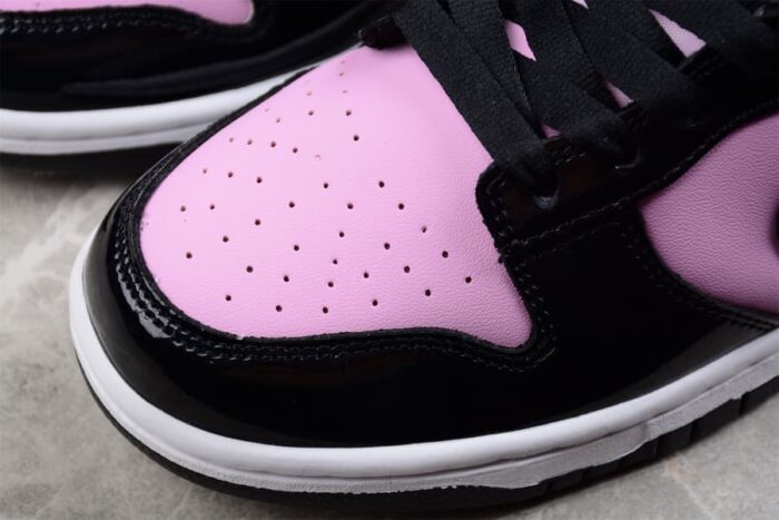 Nike Dunk Low Black Patent Pink - Imagem 7
