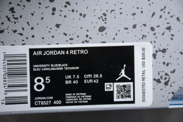 Air Jordan 4 University Blue - Imagem 12