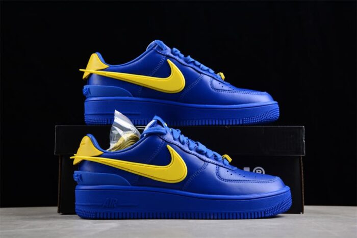 Ambush x Nike Air Force 1 Low Game Royal and Vivid Sulphur - Imagem 2