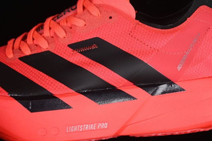 Adidas Adizero Adios Pro 4 Lucid Red Black - Imagem 4