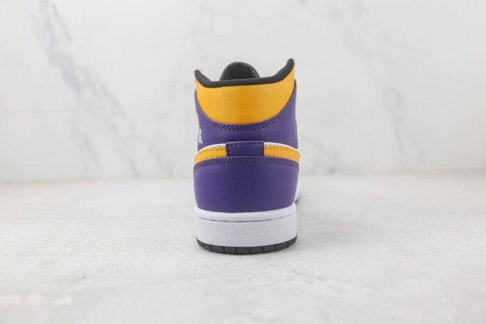 Air Jordan 1 Mid GS Lakers 2022 - Imagem 7