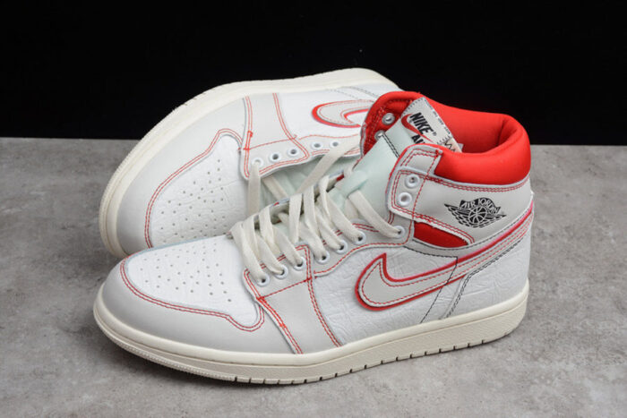 Air Jordan 1 High Phantom Gym Red - Imagem 6